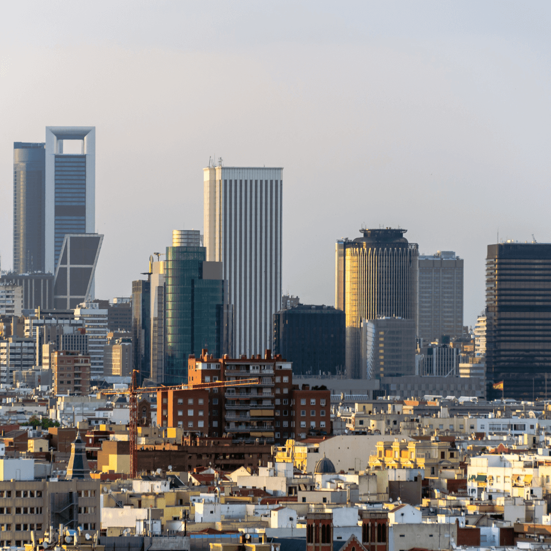 Cities such as Barcelona and Madrid lead the Spanish real estate market